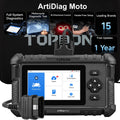 TOPDON ArtiDiag Moto 5-Inch Motorcycle Diagnostic Tool