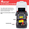 Xhorse Dolphin XP-005L Dolphin 2 자동 키 절단기 조절식 터치 스크린 포함