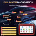 [EU&UK Version] LAUNCH X431 PRO3S+ V5.0 Bi-Directional Scan Tool, 37+ Reset Service, OE-Level Full System Bluetooth Diagnostic Scanner, ECU Coding