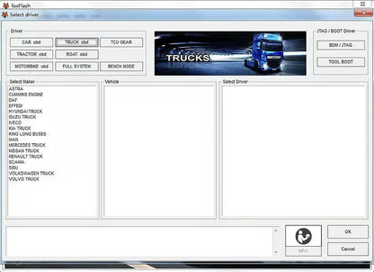Foxflash ECU TCU Tool SW V1.4.3.2 FW:D087 OBD Bench Boot Mode No Annual Cost with Free WinOLS Damos2020