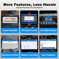 TOPDON ArtiDiag EU 4" Scan Tool for Euro Vehicles, ECU Coding, Lifetime Free Updates, Full OBDII Modes, Full System Diagnostics