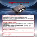 OBDSTAR ECU MASTER Full Configuration: ABCD, Support Passenger Car/ HD/ Motorcycle, Collision Repair
