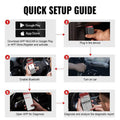 ماسح THINKCAR MUCAR BT200 Pro OBD2 يدعم 15 خدمة إعادة ضبط، وظائف OBD2 كاملة، بلوتوث لنظامي IOS وAndroid، ويدعم 12 لغة.