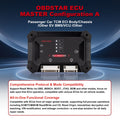 2026 OBDSTAR ECU Master تكوين A برنامج فلاش ECU قائم على الحاسوب لبرمجة TCM/ECM/ BODY/ CHASSIS/ EV/ BMS/ VCU مع استنساخ ودعم P003+ MP001 Can FD مدمج