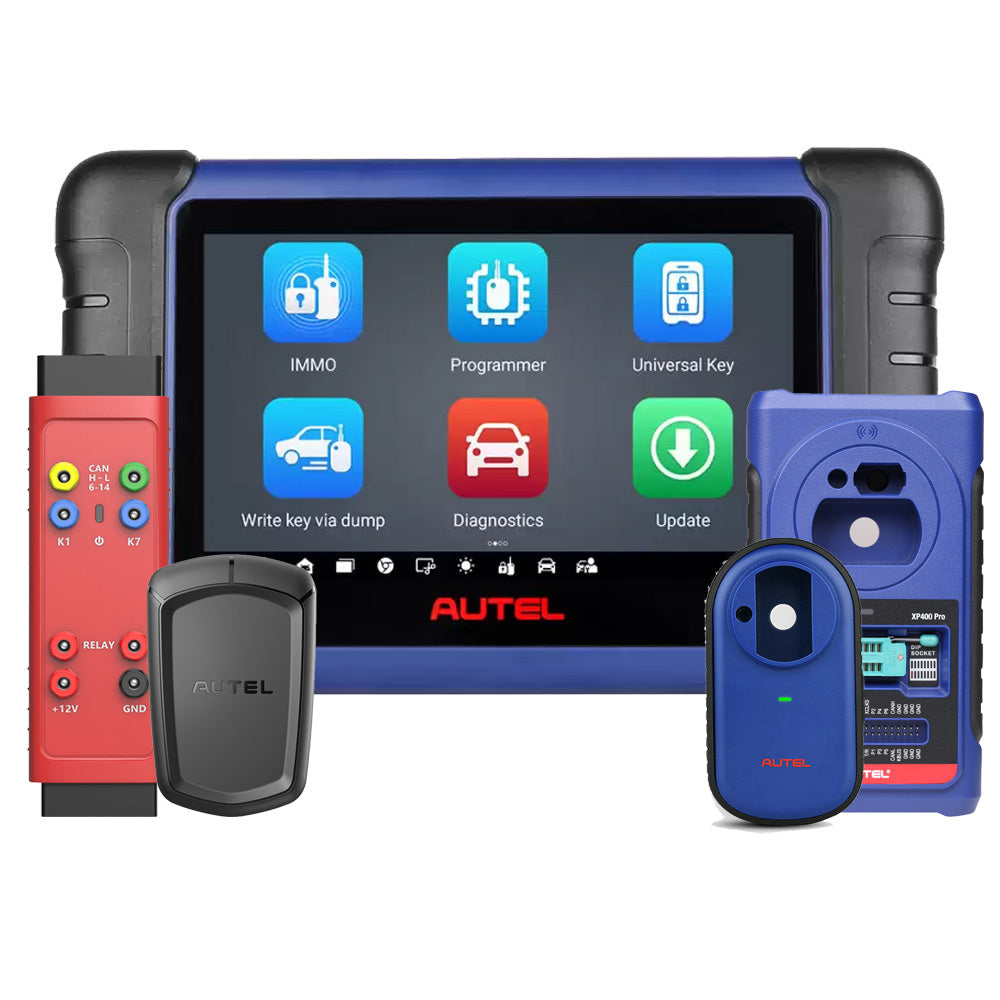 Autel MaxiIM IM508S Advanced Key Programming Tool with XP400 Pro, G-Box3, and APB112, Includes 2 Years Free Online Updates