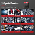 THINKCAR MUCAR BT200 Pro OBD2 Scanner Supports 15 Reset Services, Full OBD2 Functions, IOS/Android Bluetooth, 12 Languages