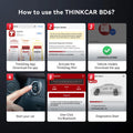 THINKCAR BD6 OBD2 Scanner Supports 5 Resets Services, 15+ Languages, AutoVIN & Full OBD2 Diagnostic Functions, Lifetime Free Updates