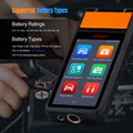 OTOFIX BT1 by Autel Smart Touchscreen Battery Analyzer with OBDII VCI and Battery Registration All Systems Diagnostic Scanner with Printer BMS Reset