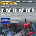 Autel MaxiBAS BT508 Car Battery Tester, Update of BT506, 6V 12V Load Tester, 100-2000 CCA Automotive Battery Analyzer, 12V 24V Starter and Tester