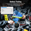 JDIAG M400 Intelligent Motorcycle Diagnostic Scanner 8-inch Large Screen ABS Diagnostic Analog Signal Output Battery Testing