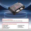 OBDSTAR ECU Master B جهاز فلاشير وحدة التحكم الإلكتروني (ECU) قائم على الكمبيوتر لتكوين ونسخ وحدات التحكم الإلكترونية للدراجات النارية، يدعم أكثر من 100 علامة تجارية للدراجات النارية وأكثر من 300 نوع من وحدات التحكم الإلكترونية للدراجات النارية.