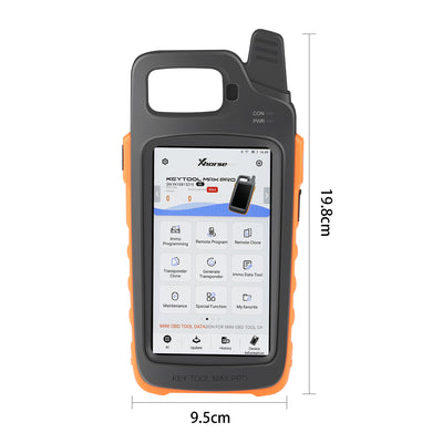 Xhorse VVDI Key Tool Max PRO 2-in-1 Key Programmer Combines Key Tool Max & Mini OBD Tool with Voltage and Leakage Current Measurement