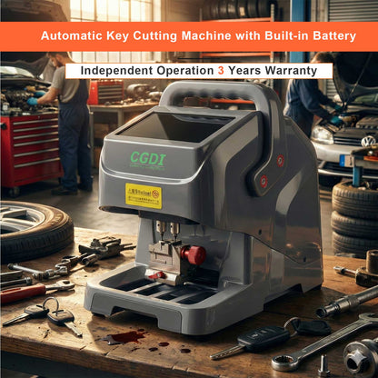 CG CG007 Godzilla Automotive Key Cutting Machine with Built-in Battery 3 Years Warranty Bind to CGDI MB Get 1 More Free Token Daily