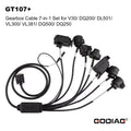 GODIAG Cable de caja de cambios juego 7 en 1 – Compatible con V30, DQ200, DL501, VL300, VL381, DQ500, DQ250