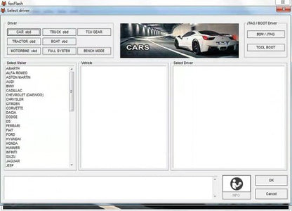 Foxflash ECU TCU Tool SW V1.4.3.2 FW:D087 OBD Bench Boot Mode No Annual Cost with Free WinOLS Damos2020