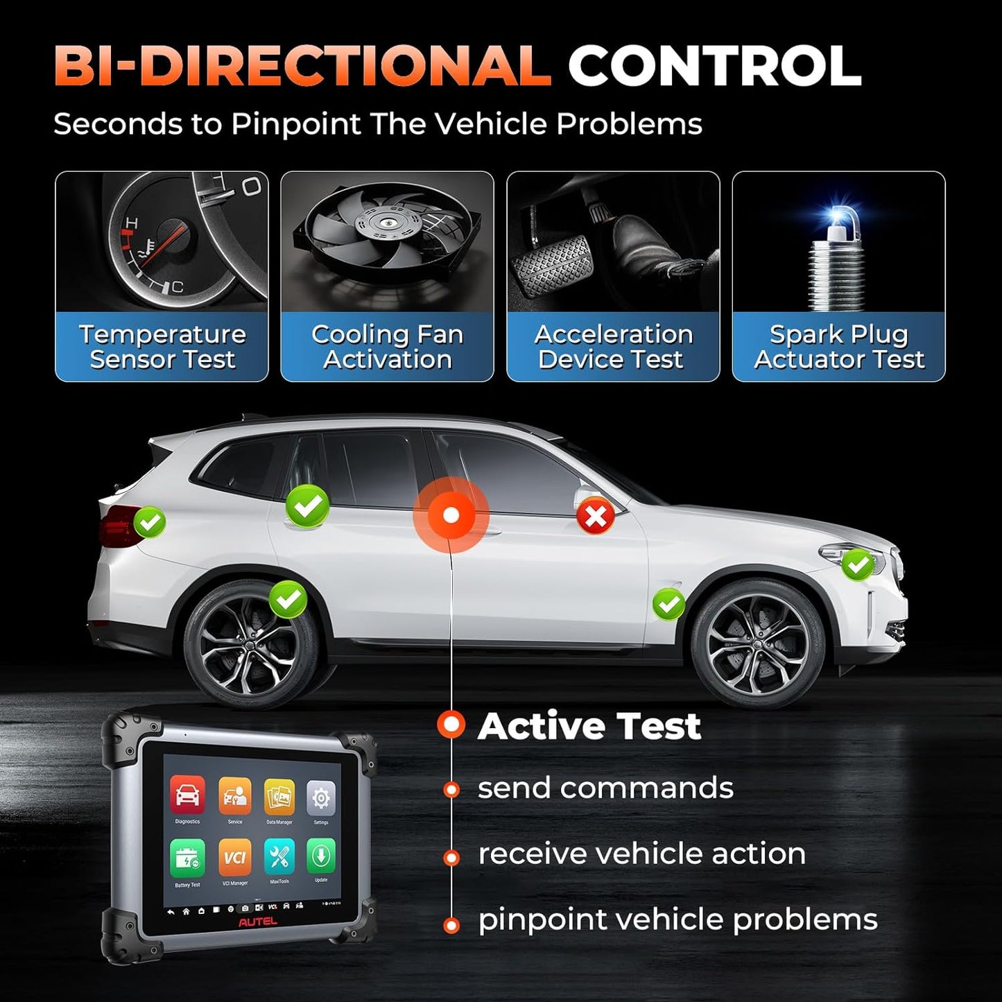 2026 Autel MaxiSys Elite II Pro Diagnosis & AutoScan 2.0 with J2534 ECU Programming Coding 38+services New Version of MS909/ MS919/ Ultra