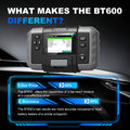 TOPDON BT600 Battery Tester for 12V Vehicles Batteries, With 3.5" Screen & Thermal Printer