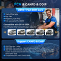 THINKCAR MUCAR 892BT PRO Bluetooth Diagnostic Scanner with AI Function, Supports CANFD & DOIP & J2534, 35 Reset Functions,Topology Mapping, ECU Coding