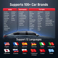 THINKCAR BD6 OBD2 Scanner Supports 5 Resets Services, 15+ Languages, AutoVIN & Full OBD2 Diagnostic Functions, Lifetime Free Updates