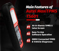Autel MaxiTPMS TS601 TPMS Relearn Tool, Sensor Programming Tool, OBDII Code Reader, Active test for TPMS system, Advanced Version of TS401/TS501/TS408