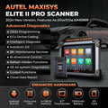 أداة تشخيص Autel MaxiSys Elite II Pro 2026 مع AutoScan 2.0 وبرمجة ECU عبر J2534 و38+ خدمة، النسخة الجديدة من MS909/ MS919/ Ultra
