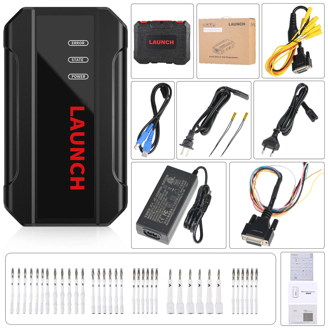 2026 Launch X-431 ECU & TCU Programmer Standalone Cloning Device 2D Menu for ECU Data Reading/Writing Support VGS4-0-NAG2 and VAG4-500-NAG2