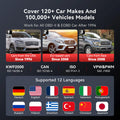 THINKCAR MUCAR DRIVERSCAN OBD2 Bluetooth Scanner Supports 15 Reset Functions, Full System Diagnostics, 12 Languages