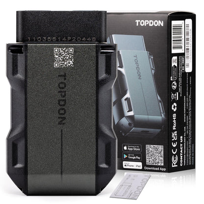 TOPDON TopScan Pro Mid-level Diagnostic Tool with 13 Reset Functions for 70+ Brands Supports iOS & Android FCA Renault Nissan Gateway Unlock TopFix AI