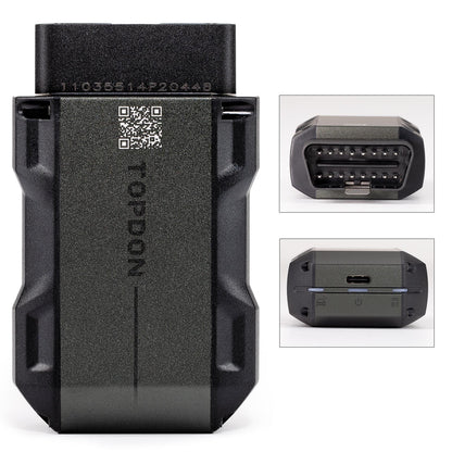 TOPDON TopScan Pro Mid-level Diagnostic Tool with 13 Reset Functions for 70+ Brands Supports iOS & Android FCA Renault Nissan Gateway Unlock TopFix AI