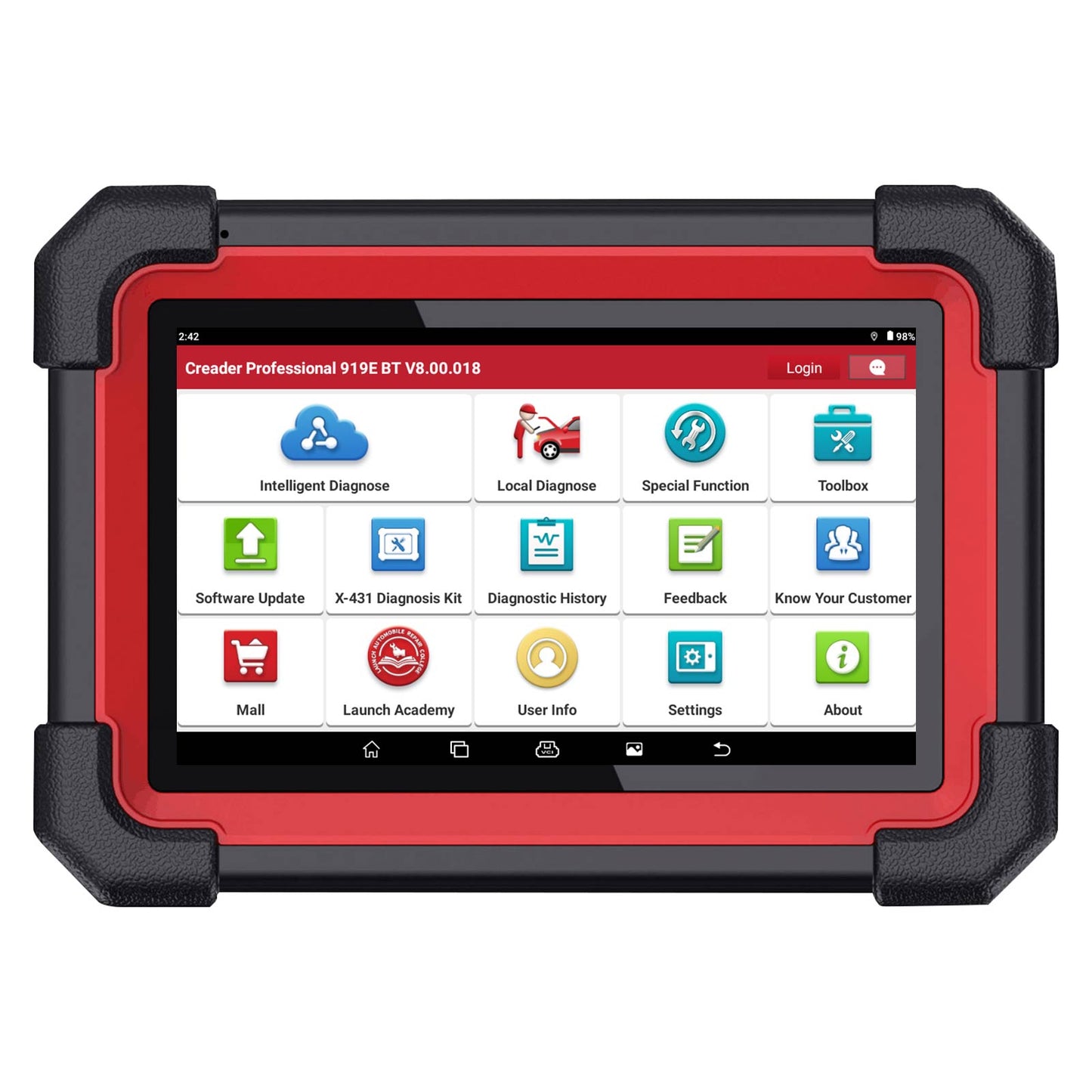 Global Version Launch CRP919E BT Bluetooth Diagnostic Scanner