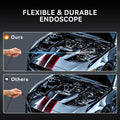 THINKCAR USB Endoscope TES102 with 5.5mm IP67 Tip & 6-Adjustable LED Lights 1280*720 Definition, Works with THINKSCAN 689BT/MUCAR 892BT/MUCAR VO8