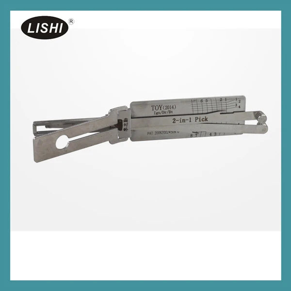 LISHI TOY(2014) أداة فتح وفك تشفير 2 في 1 لتويوتا مع شحن مجاني