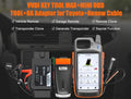Xhorse VVDI Key Tool Max + MINI OBD Tool + Adaptateur Toyota 8A All Keys Lost Obtenez un câble de renouvellement gratuit