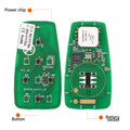 AUTEL IKEYAT005BL Universal Smart Key 5 Buttons with Remote Start and Trunk Buttons, 10Pcs/Set