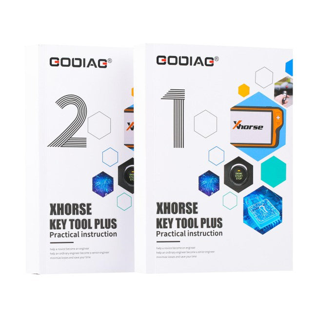 GODIAG Key Tool Plus Instruction Manual 2 Books