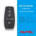 AUTEL IKEYAT005BL Universal Smart Key 5 Buttons with Remote Start and Trunk Buttons, 10Pcs/Set