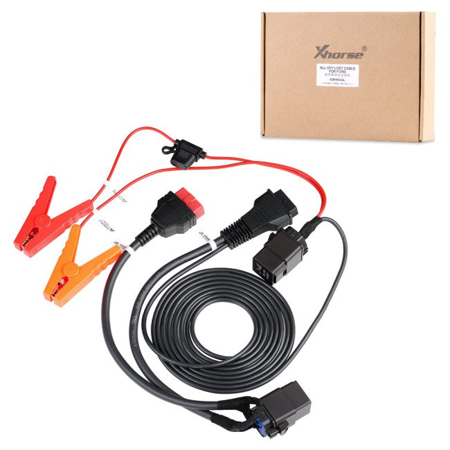 XHORSE All Key Lost Cabel For Ford / Lincoln Work with Key Tool Plus Pad Support All Key Lost While Alarm On Good Quality