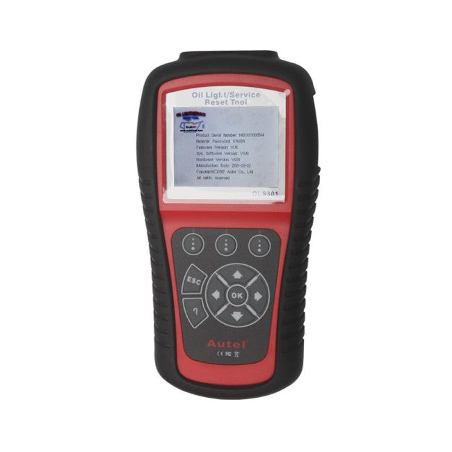 Autel OLS301 Outil de réinitialisation témoin d'huile et service Supporte la mise à jour en ligne