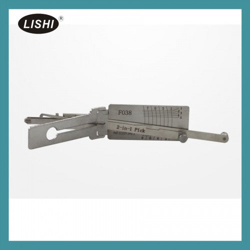 LISHI F038 2 en 1 Auto Pick y decodificador para Ford/Lincoln