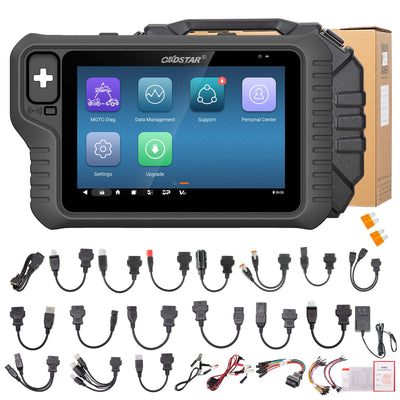 OBDSTAR MotoMaster version complète outil diagnostic moto & marine avec IMMO, flash ECU, recalibrage tableau de bord & programmation clé  