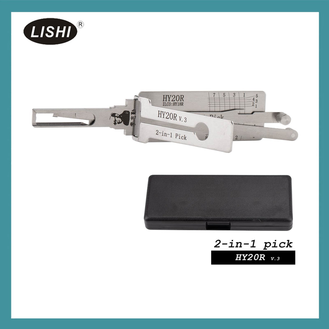 LISHI for HYUNDAI KIA HY20R 2-in-1 Auto Pick and Decoder