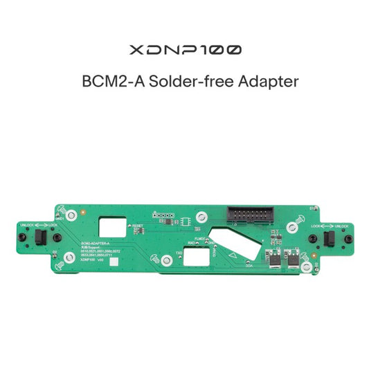 XHORSE XDNPA2GL AO.D BCM2 Solder-free Adapter Second Generation for Audi All Key Lost & Add Key for VVDI Key Tool Plus, MULTI-PROG