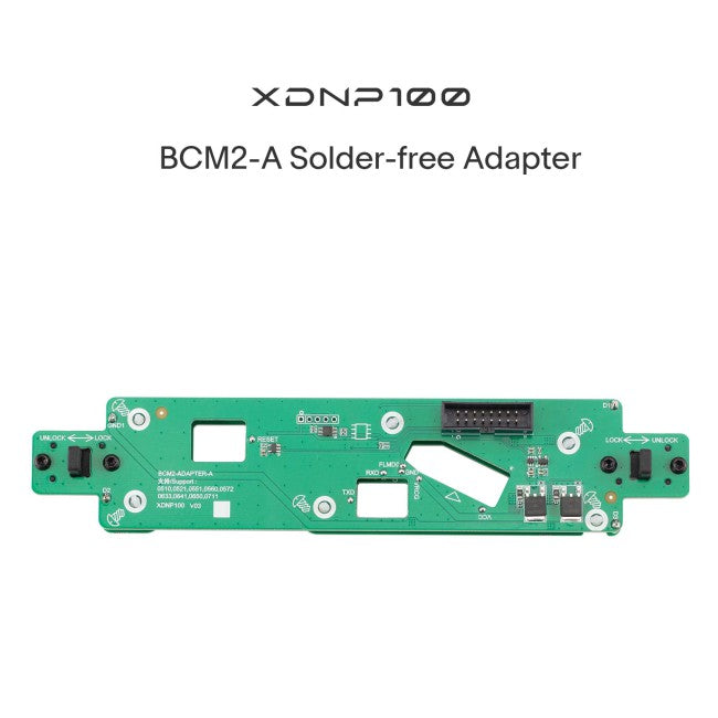 XHORSE XDNPA2GL AO.D BCM2 Solder-free Adapter Second Generation for Audi All Key Lost & Add Key for VVDI Key Tool Plus, MULTI-PROG