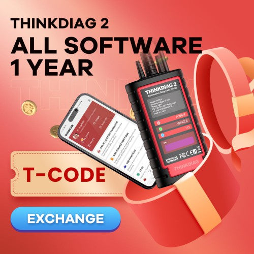 Abonnement de mise à jour logicielle d'un an pour le scanner THINKCAR Thinkdiag2