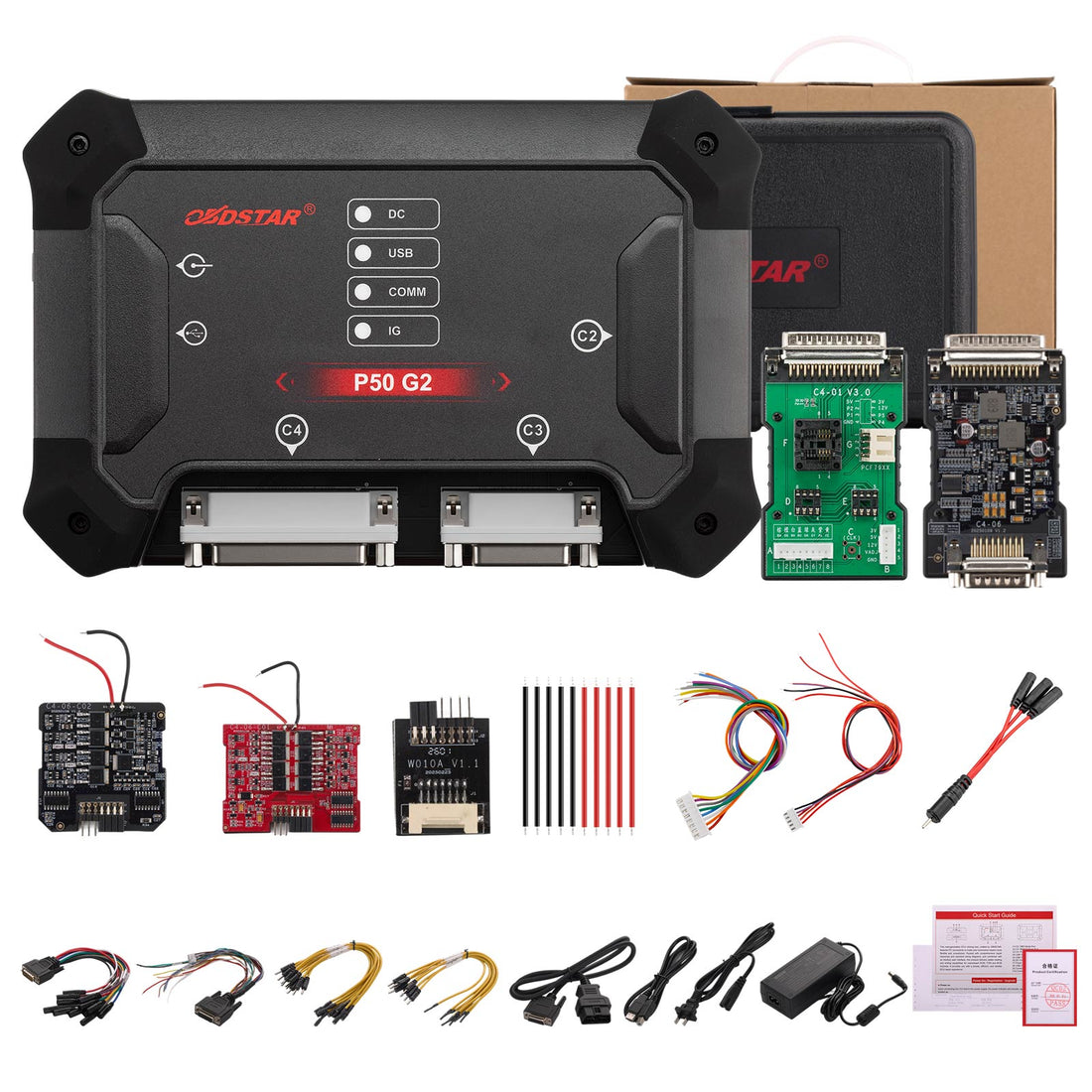 OBDSTAR P50 G2 for Collision Repair Supports Airbag/Other/Battery/SAS Reset