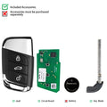 AUTEL IKEYVW003AL 3 Buttons 315/433 MHz 5pcs/lot