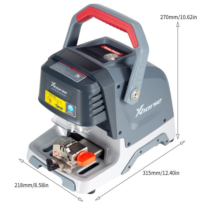 XHORSE DOLPHIN XP-005 Key Cutting Machine With M5 Clamp
