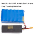 [Mit FO21 Klemme und Batterie] 2M2 TANK 2 Pro CNC-Schlüsselschneidemaschine Unterstützt Hausschlüssel, Mul-T-Lock, Dimple- und Mehrpunkt-Schlüssel Mobile APP-Steuerung