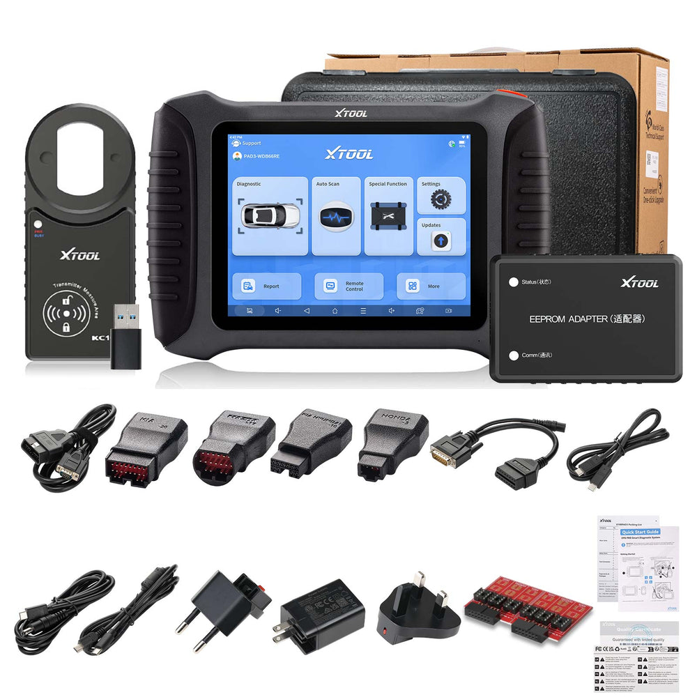 XTOOL X100 PAD3 2020 Auto Key programmer for Toyota for lexus key lost odometer adjustment OBD2 car diagnostic tool free update