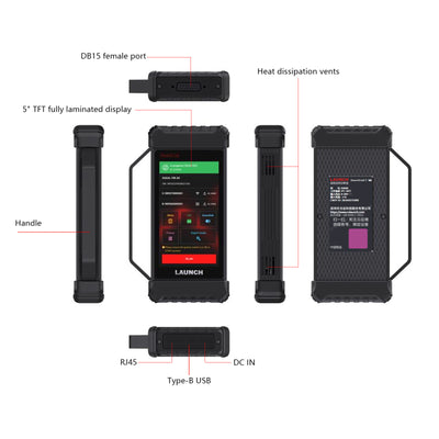 LAUNCH X-431 SmartLink C HD V2 Commercial Vehicle Overseas Online Expansion Package